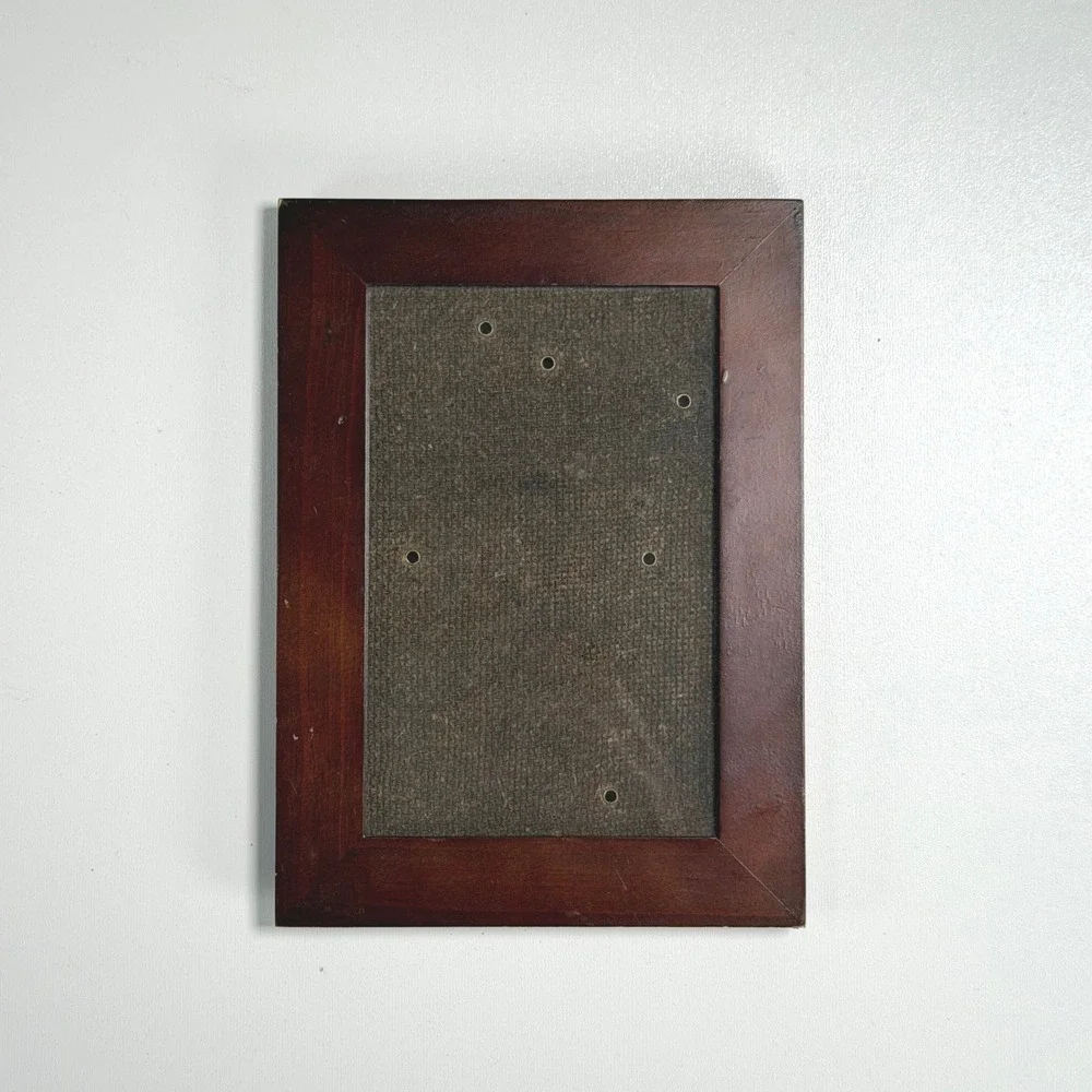 Vintage‎ Wooden Picture Frame Brown 5x7 Minimalist Simple Gallery Wall